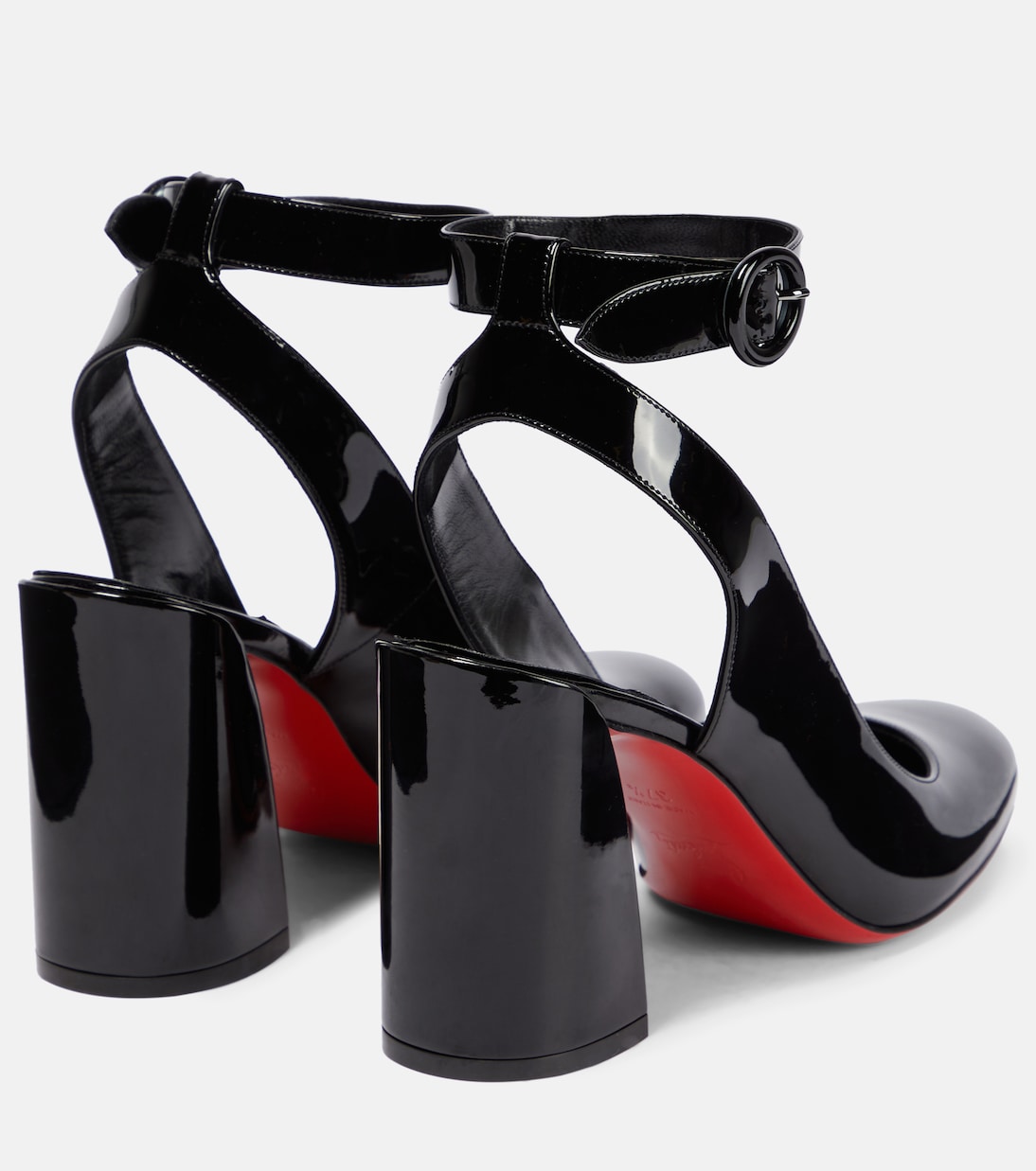 Slingback-Pumps Miss Sab aus Leder | Christian Louboutin