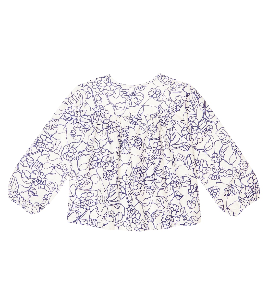 Bluse aus Leinen und Baumwolle | Bonpoint