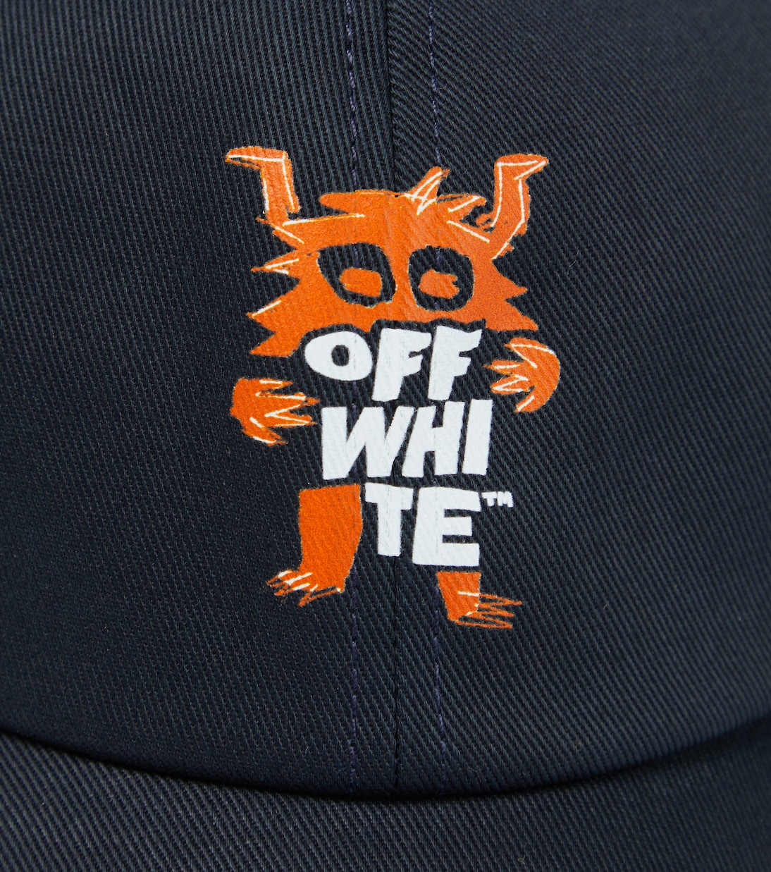 Baseballcap aus Baumwoll-Twill | Off-White Kids
