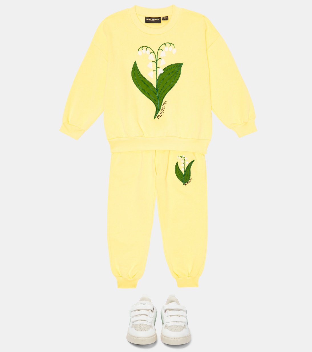 Bestickte Jogginghose aus Baumwolle | Mini Rodini