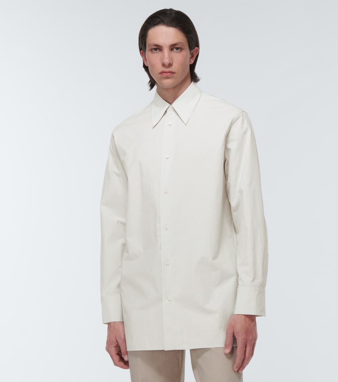 Hemd aus Baumwollpopeline | Jil Sander