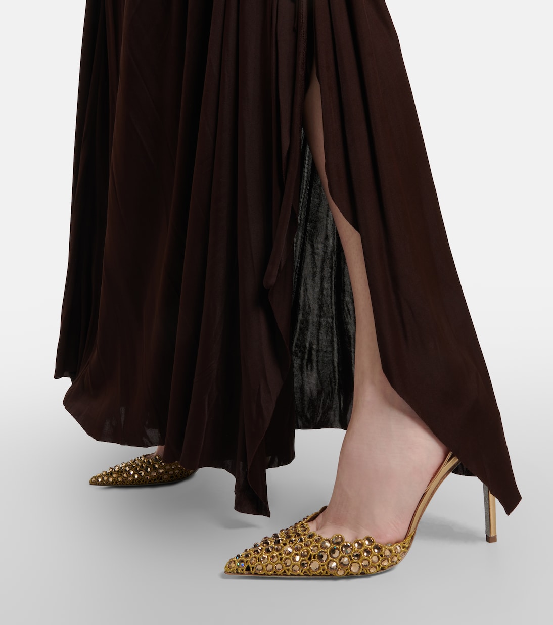 Embellished slingback pumps | Rene Caovilla