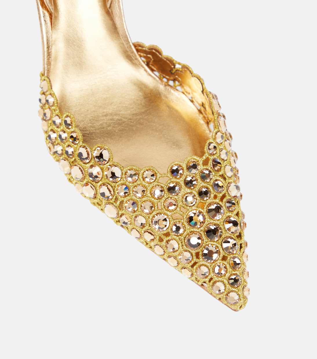 Embellished slingback pumps | Rene Caovilla