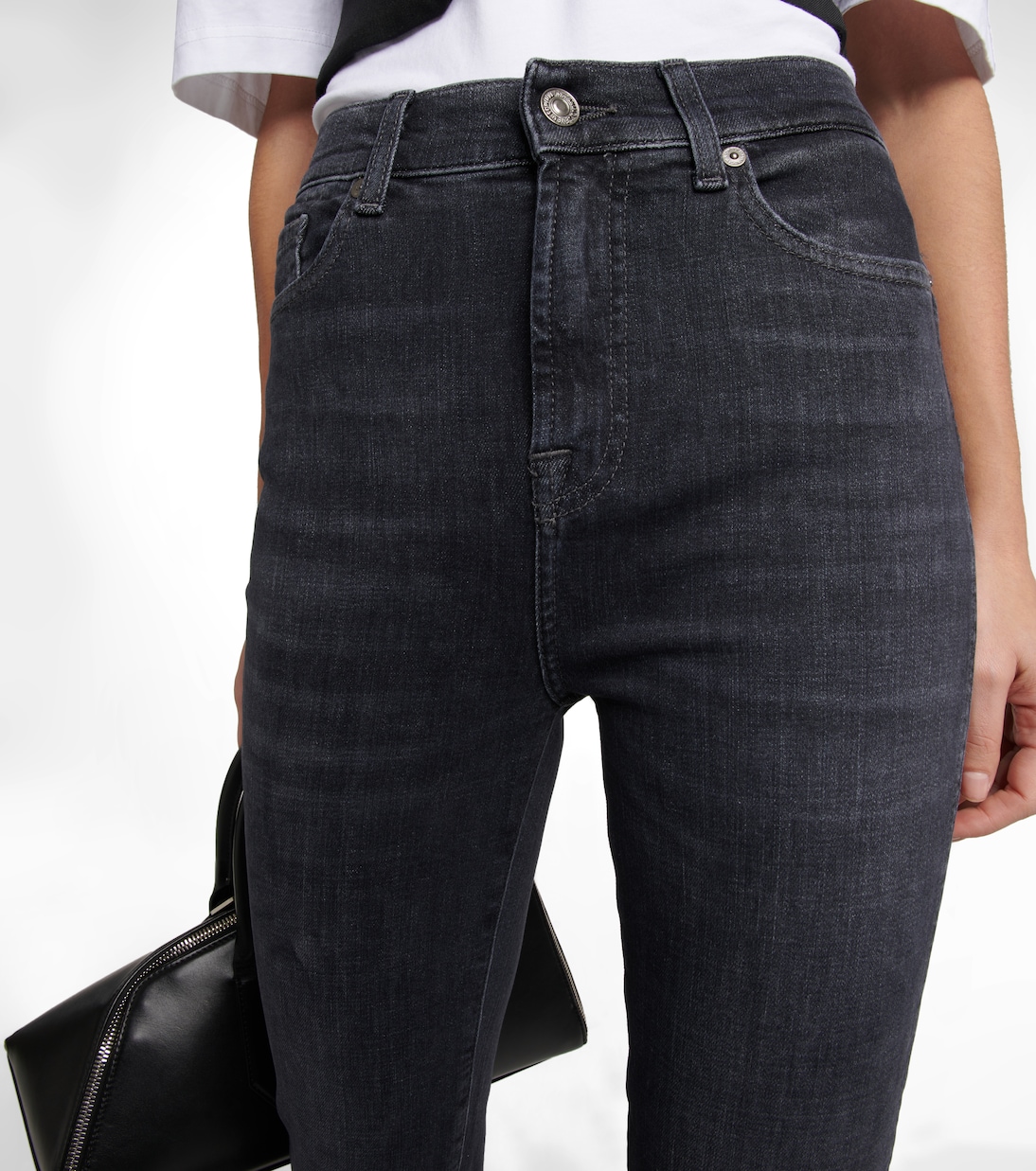 Slim Kick high-rise jeans | 7 For All Mankind