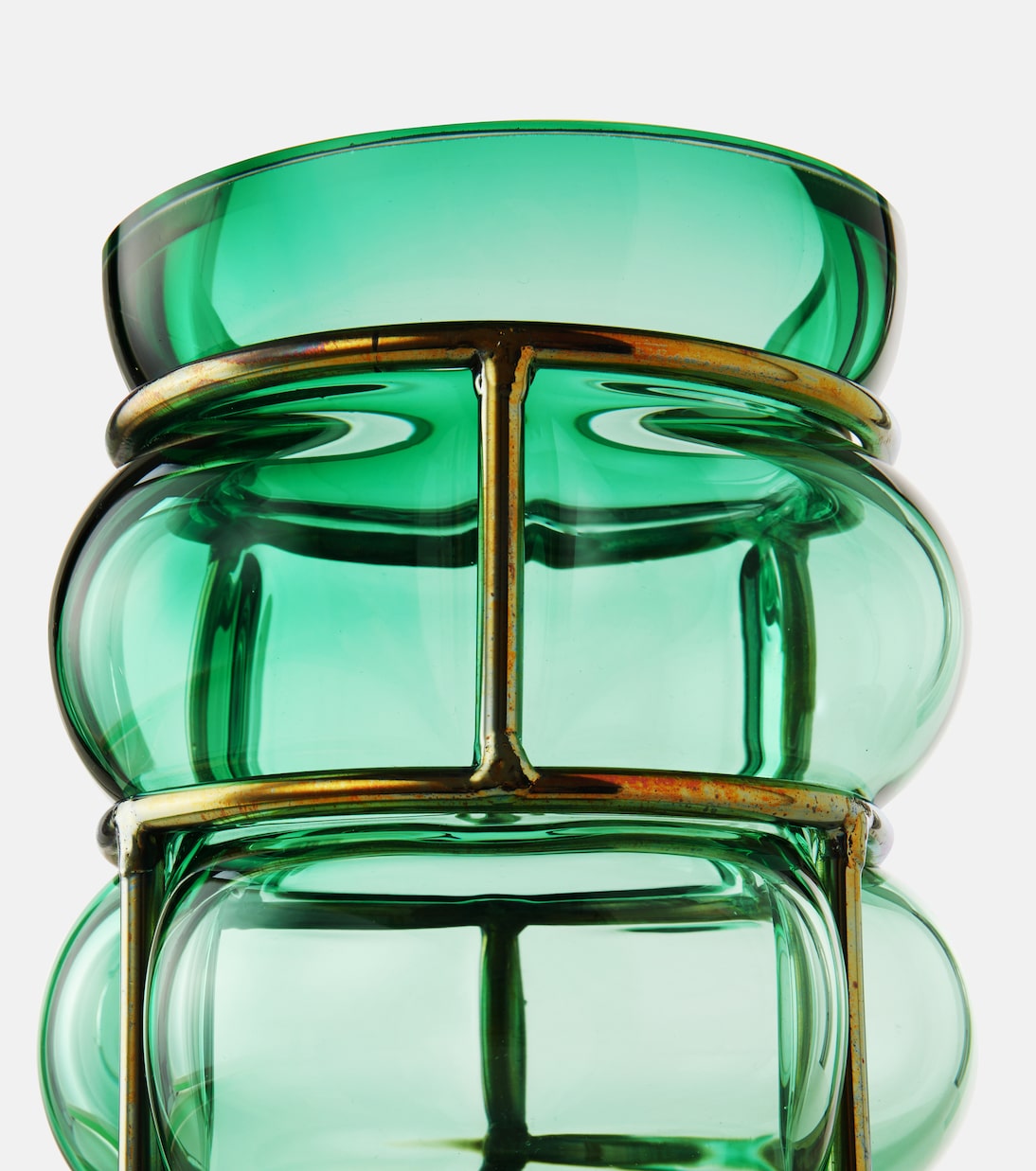 Vase Brick en verre | Vanessa Mitrani
