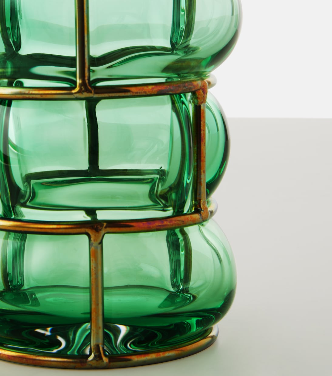 Vase Brick en verre | Vanessa Mitrani