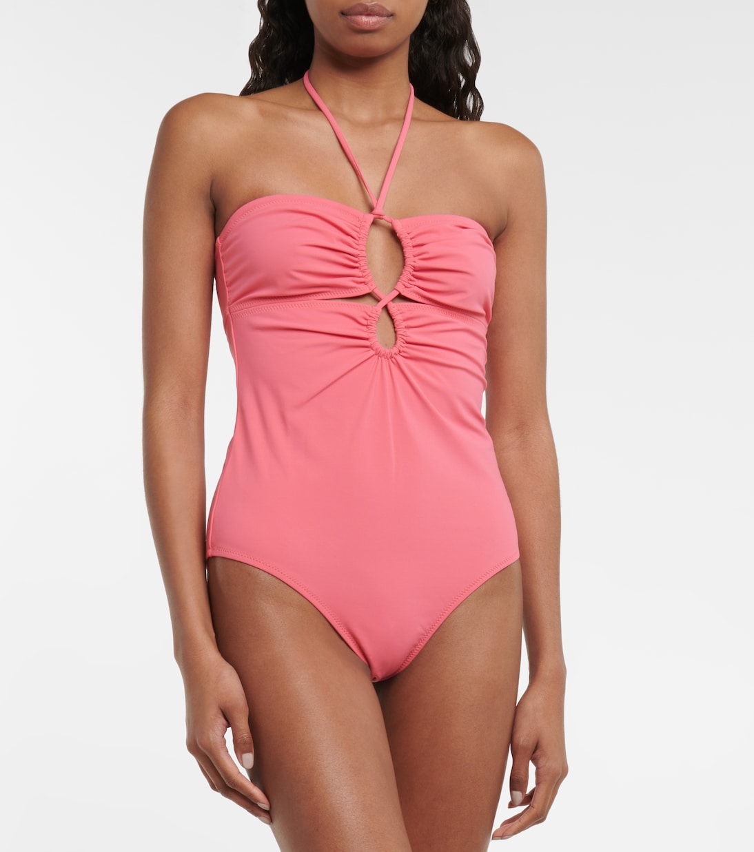 Minorca Maillot halterneck swimsuit | Ulla Johnson