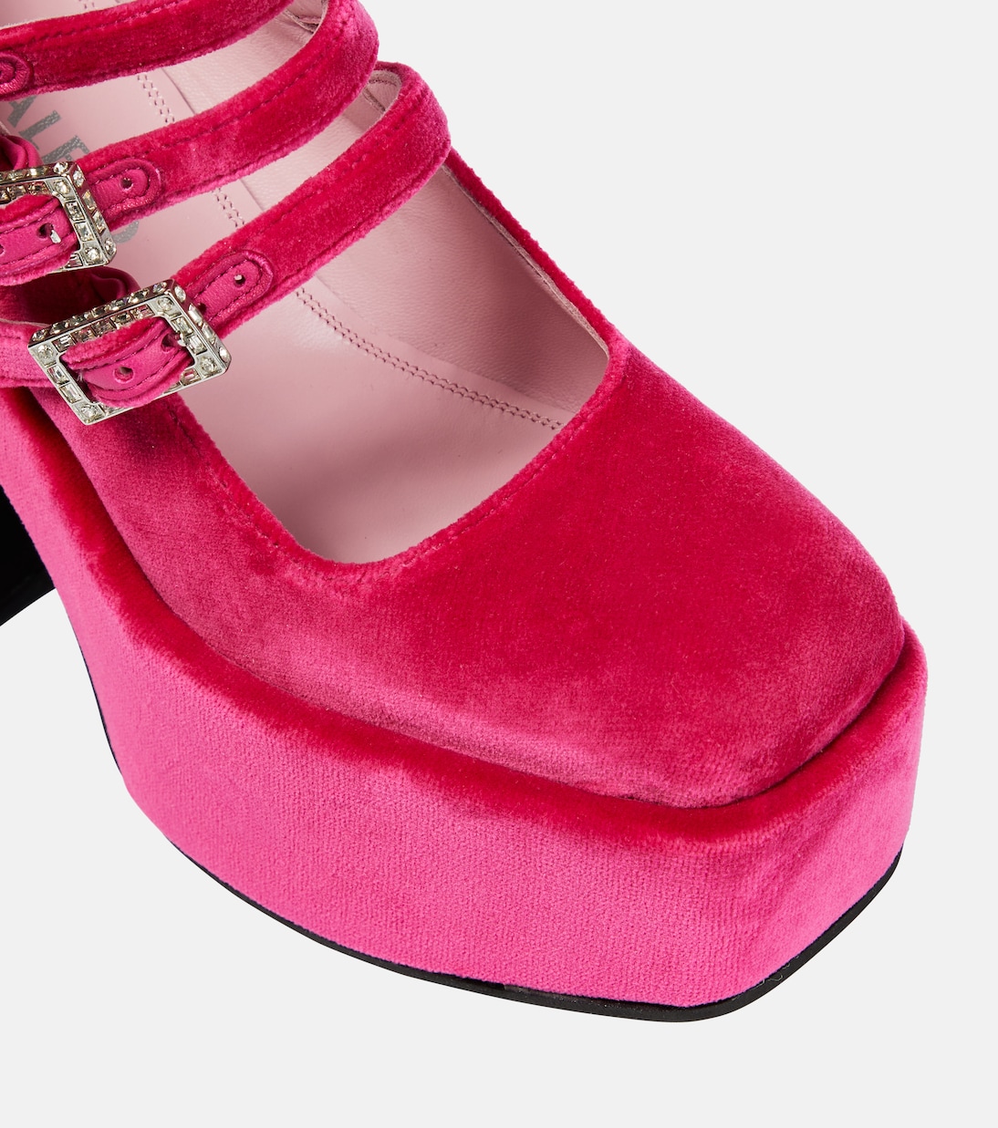 Bulla Marietta velvet platform pumps | Nodaleto