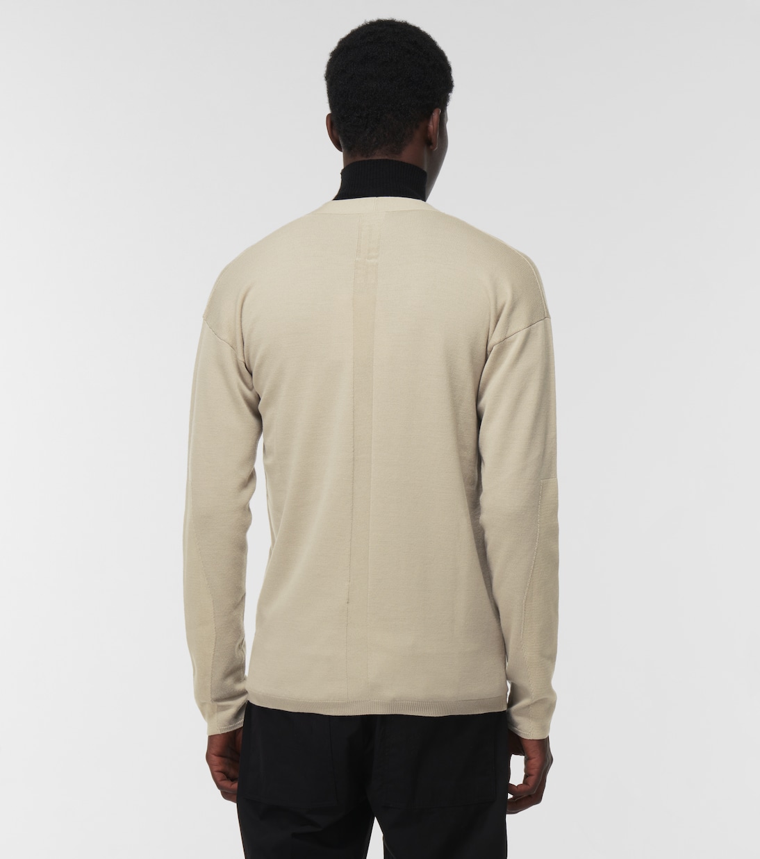 Cardigan Peter in lana e cotone | Rick Owens