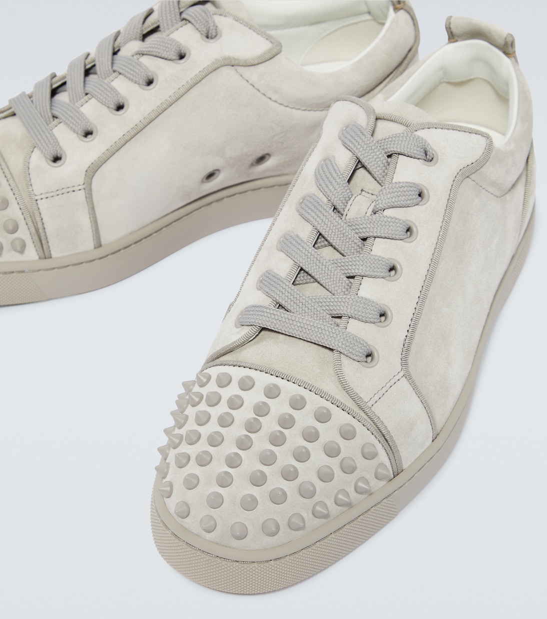 Louis Junior Spikes suede sneakers | Christian Louboutin