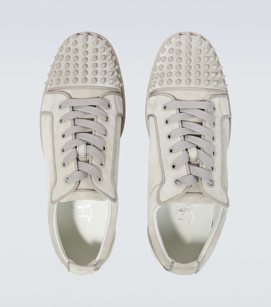 Louis Junior Spikes suede sneakers | Christian Louboutin