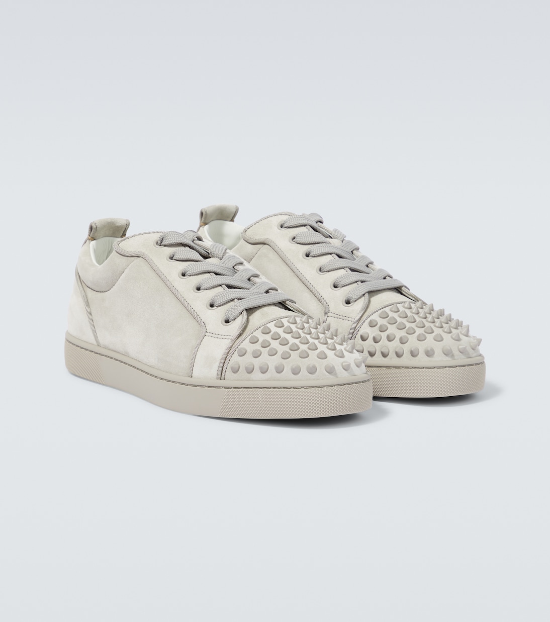 Louis Junior Spikes suede sneakers | Christian Louboutin