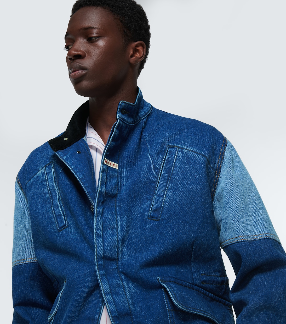 Chaqueta vaquera con paneles | Marni