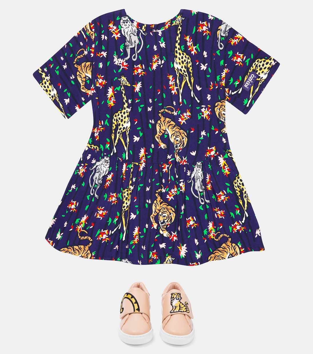 Bedrucktes Kleid | Kenzo Kids