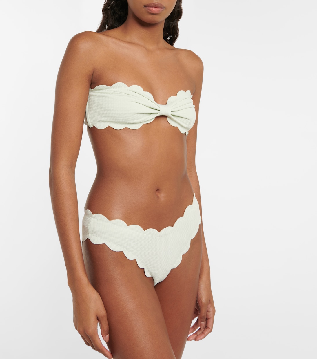 Antibes bandeau bikini top | Marysia