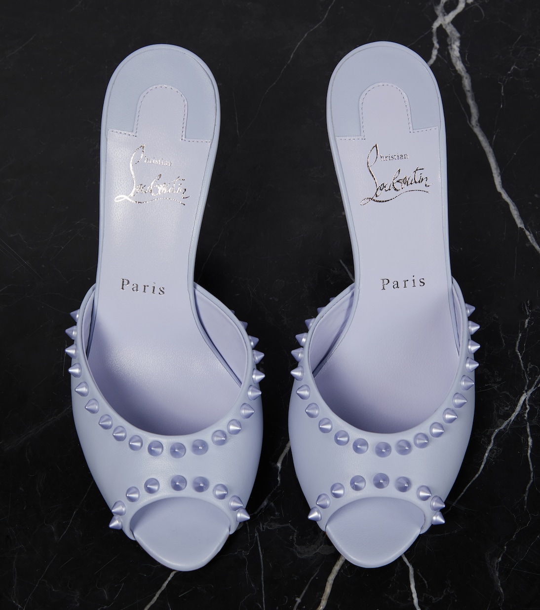 Mules Me Dolly Spike 85 in pelle | Christian Louboutin