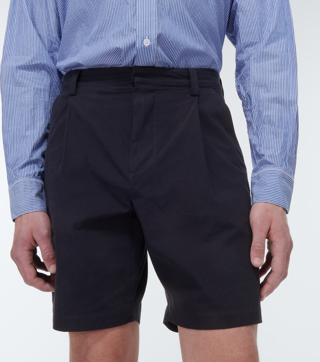 Shorts Aston in cotone con pieghe | Orlebar Brown