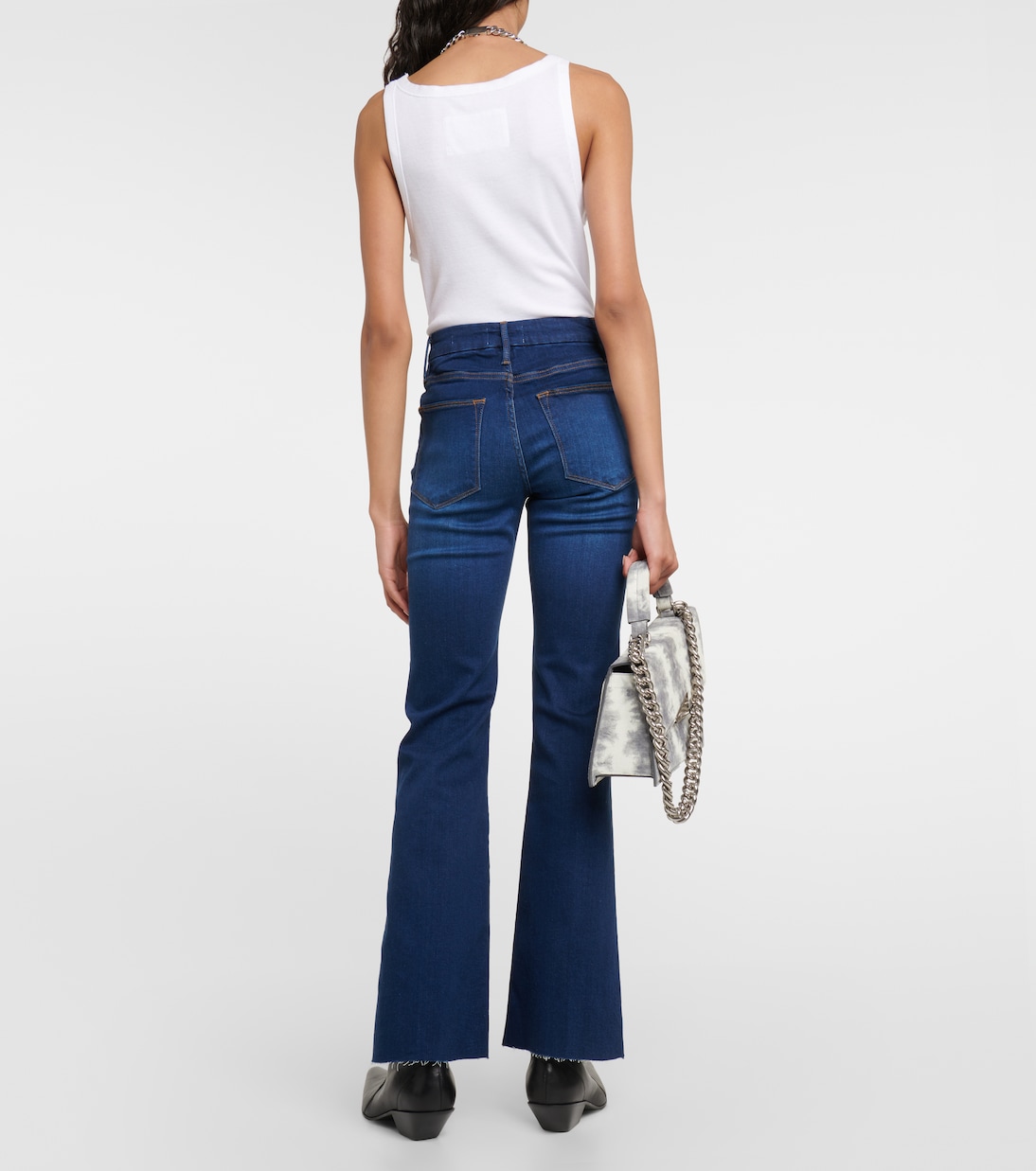 Jeans flared a gamba larga | Frame