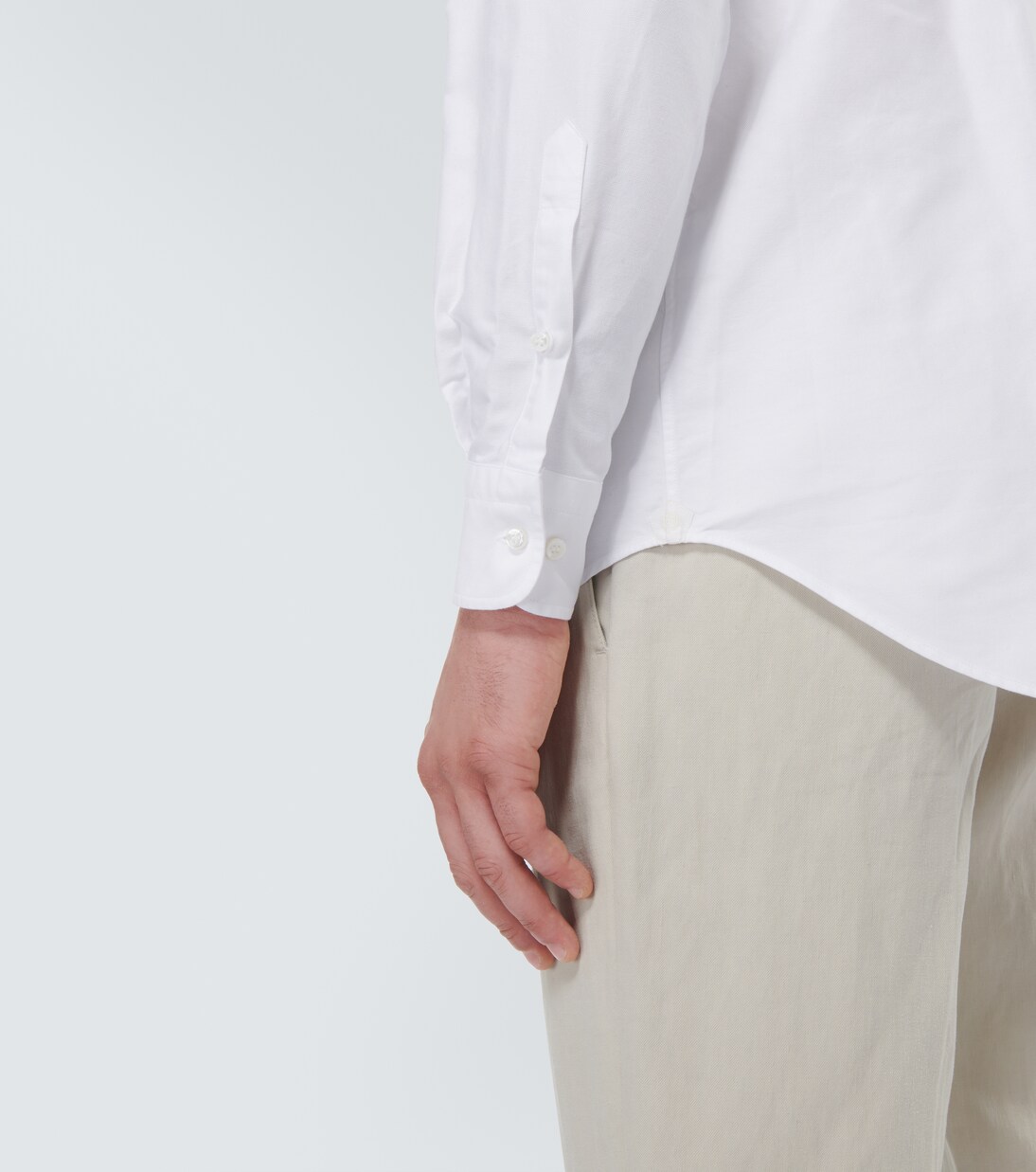 André cotton poplin Oxford shirt | Loro Piana