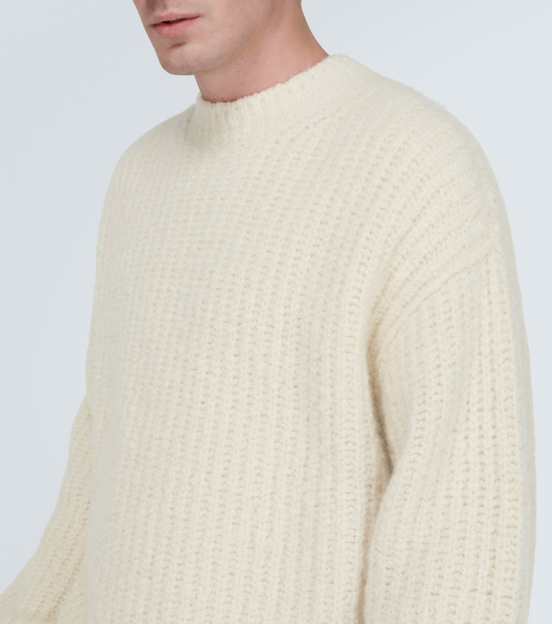 Pullover in maglia a coste di cashmere | Loro Piana