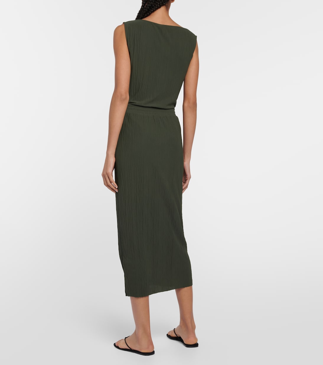 Leisure - Gonna midi Carnia plissé in jersey | Max Mara