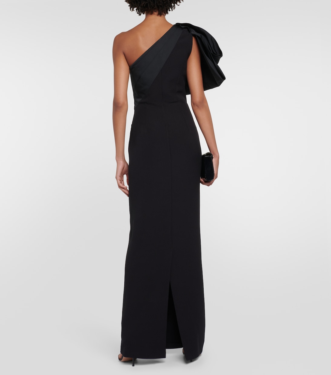 Maelys crêpe gown | Safiyaa