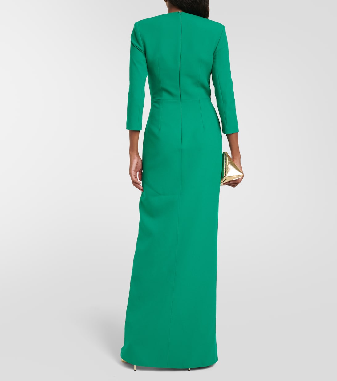 Ayanna crêpe gown | Safiyaa