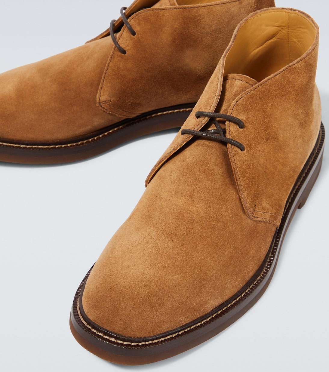 Stivaletti in suede | Brunello Cucinelli