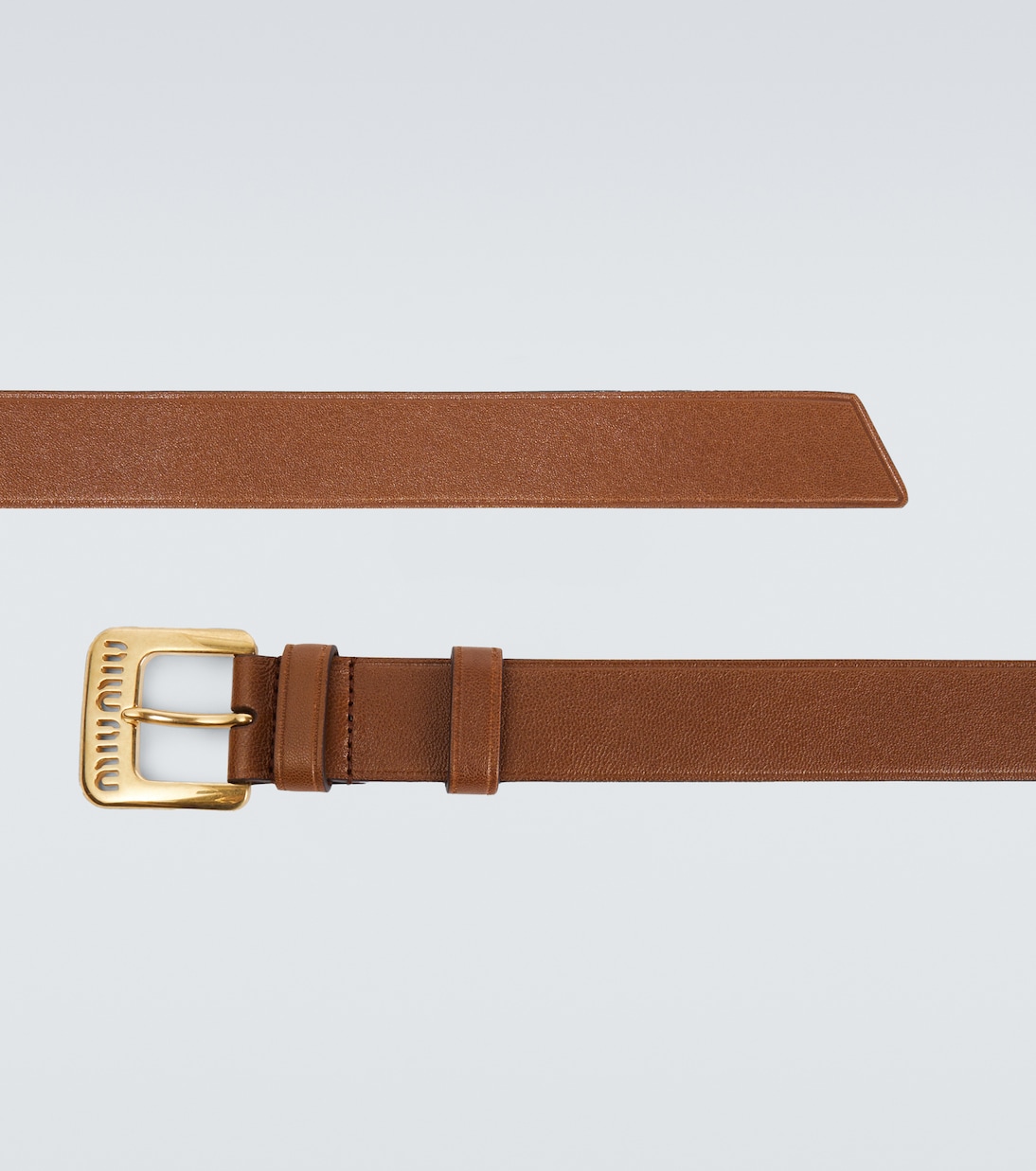 Gürtel aus Leder | Miu Miu
