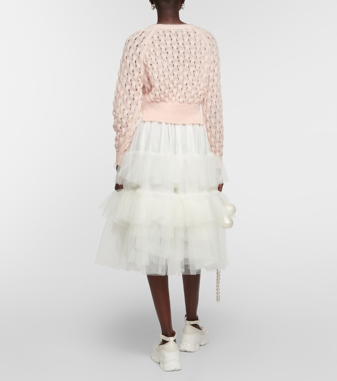 Jersey en mezcla de mohair con lazo | Simone Rocha