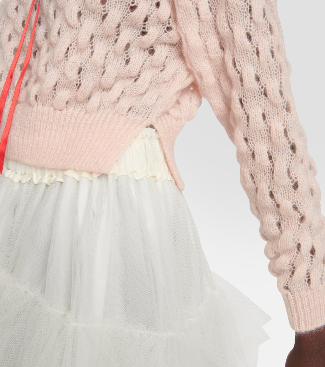 Jersey en mezcla de mohair con lazo | Simone Rocha
