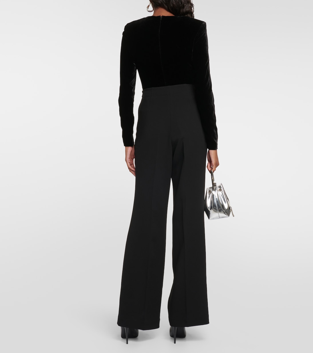 Pantalon droit à taille haute | Roland Mouret
