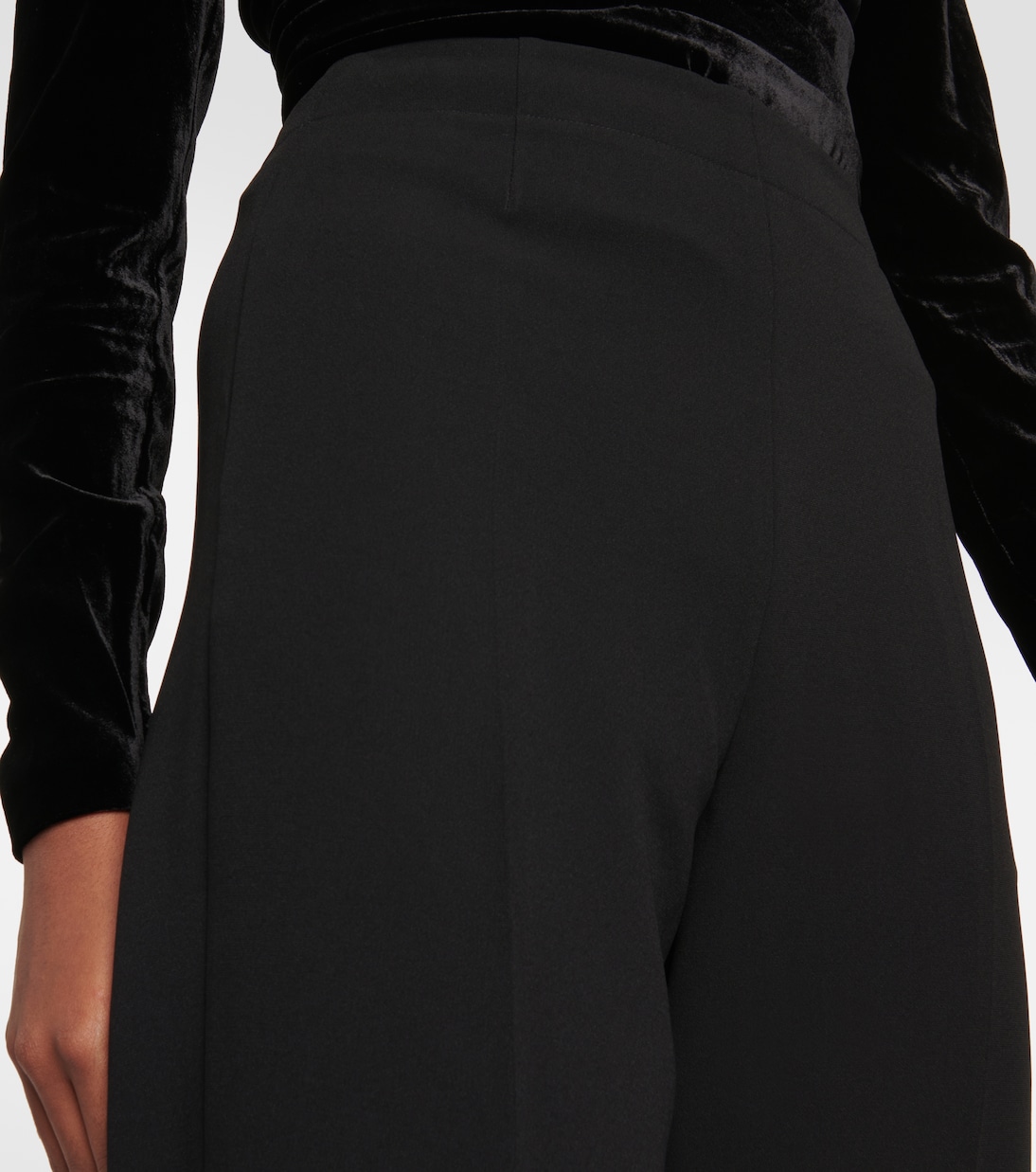 Pantalon droit à taille haute | Roland Mouret