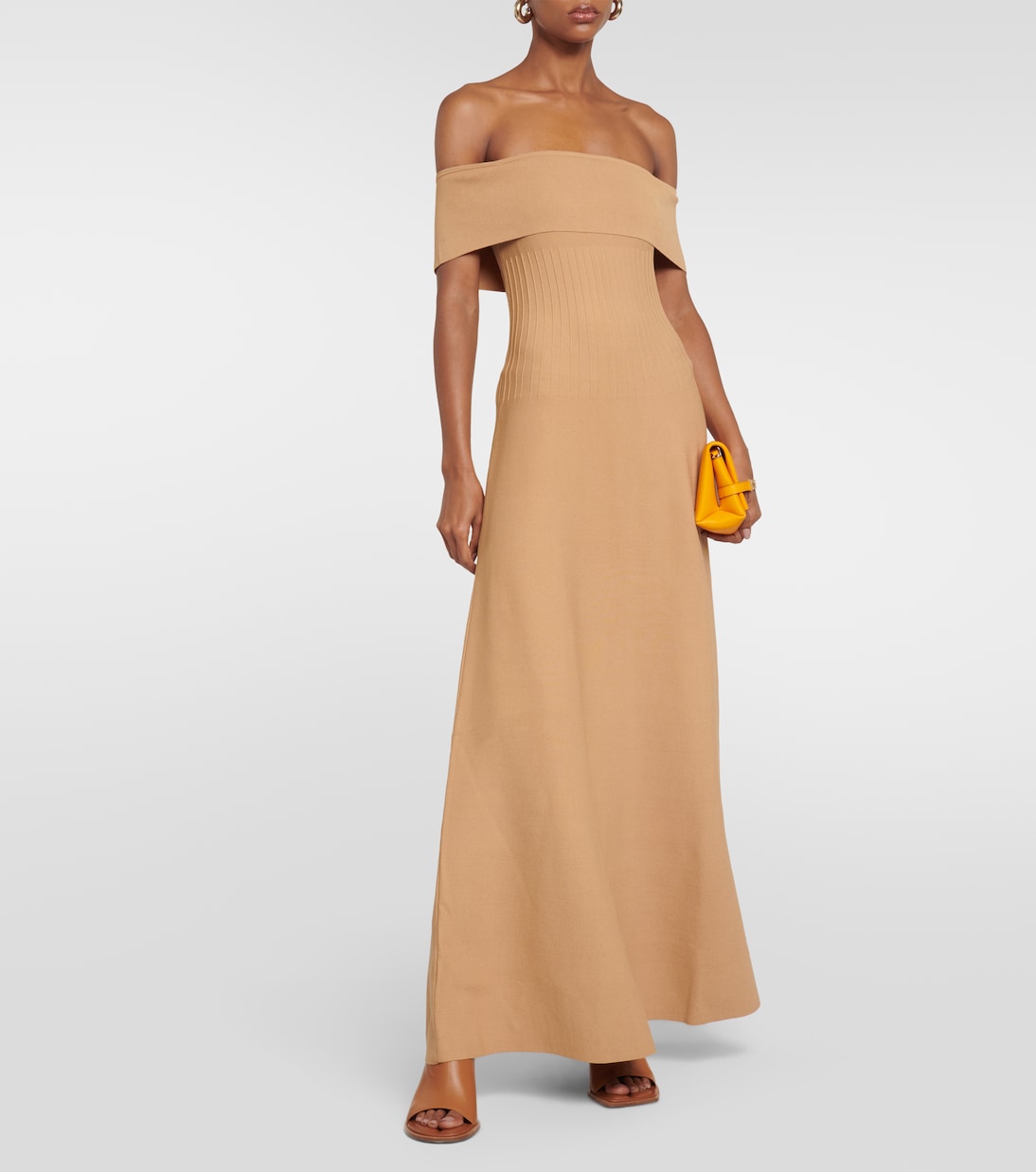 Abito lungo Artistry con scollo bardot | Staud