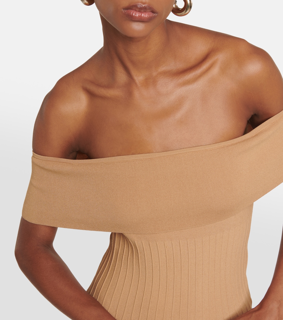 Abito lungo Artistry con scollo bardot | Staud
