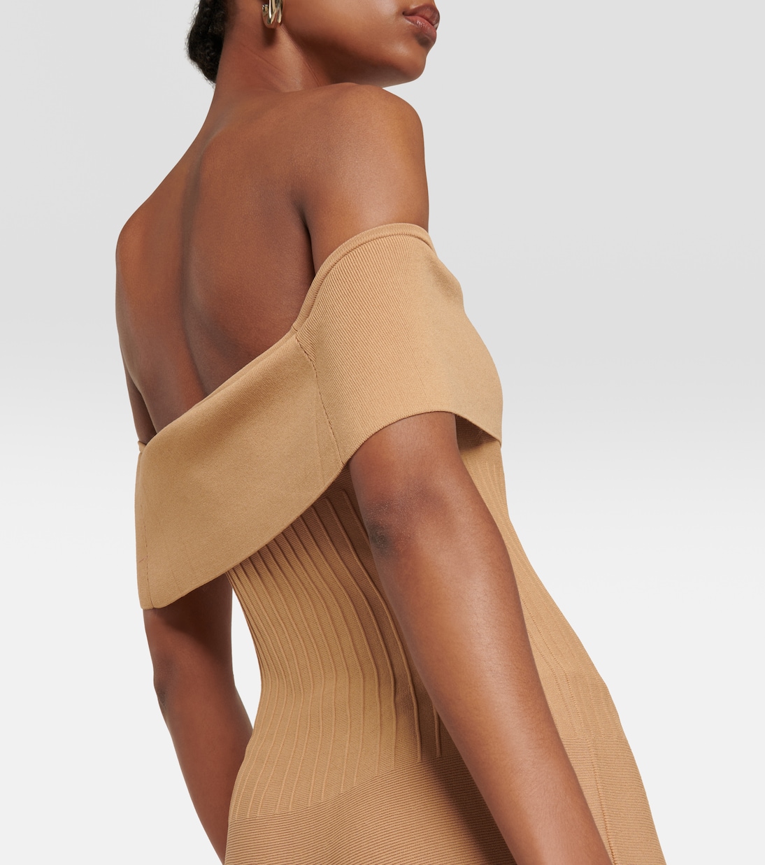 Abito lungo Artistry con scollo bardot | Staud