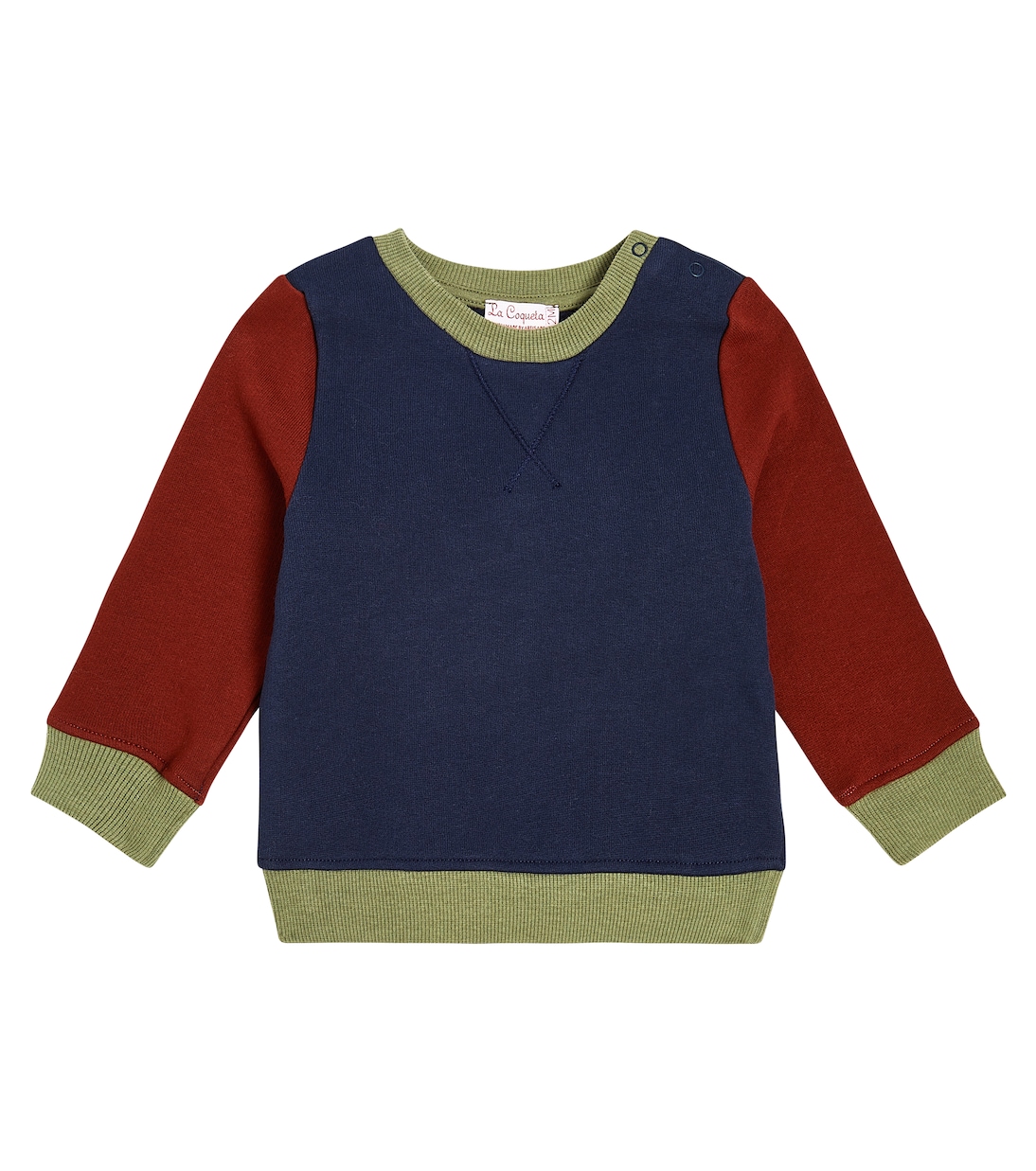 Bebé - sudadera Pernille en jersey de algodón | La Coqueta