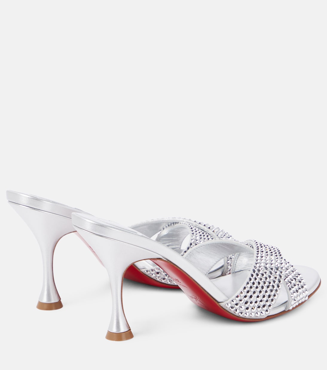 Sandalen Mariza Is Back aus Leder mit Kristallen | Christian Louboutin