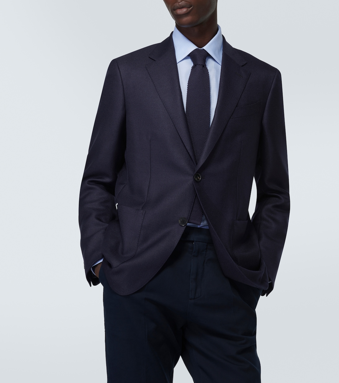Blazer monopetto in cashmere e seta | Zegna