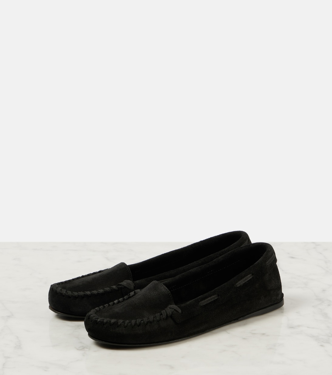 Mabel suede loafers | The Row
