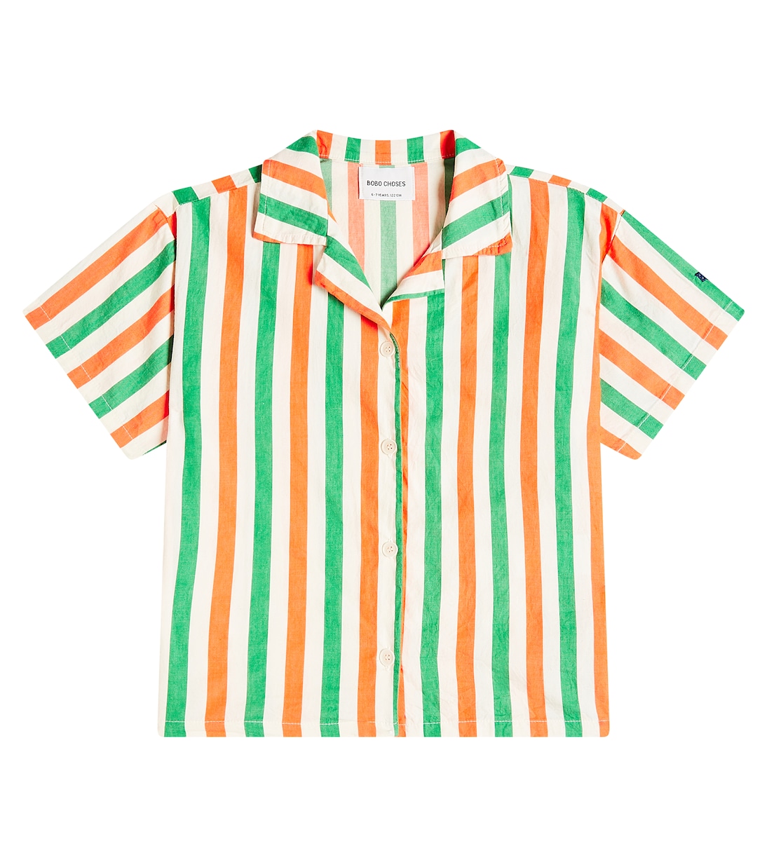 Hemd Vertical Stripes aus Baumwolle | Bobo Choses
