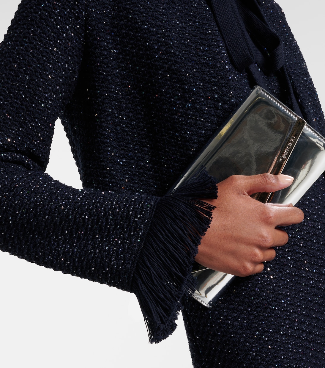 Chaqueta de tweed de mezcla de algodón | Oscar de la Renta
