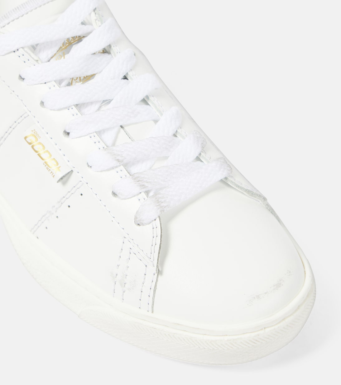 Sneakers Matchstar aus Leder mit Glitter | Golden Goose