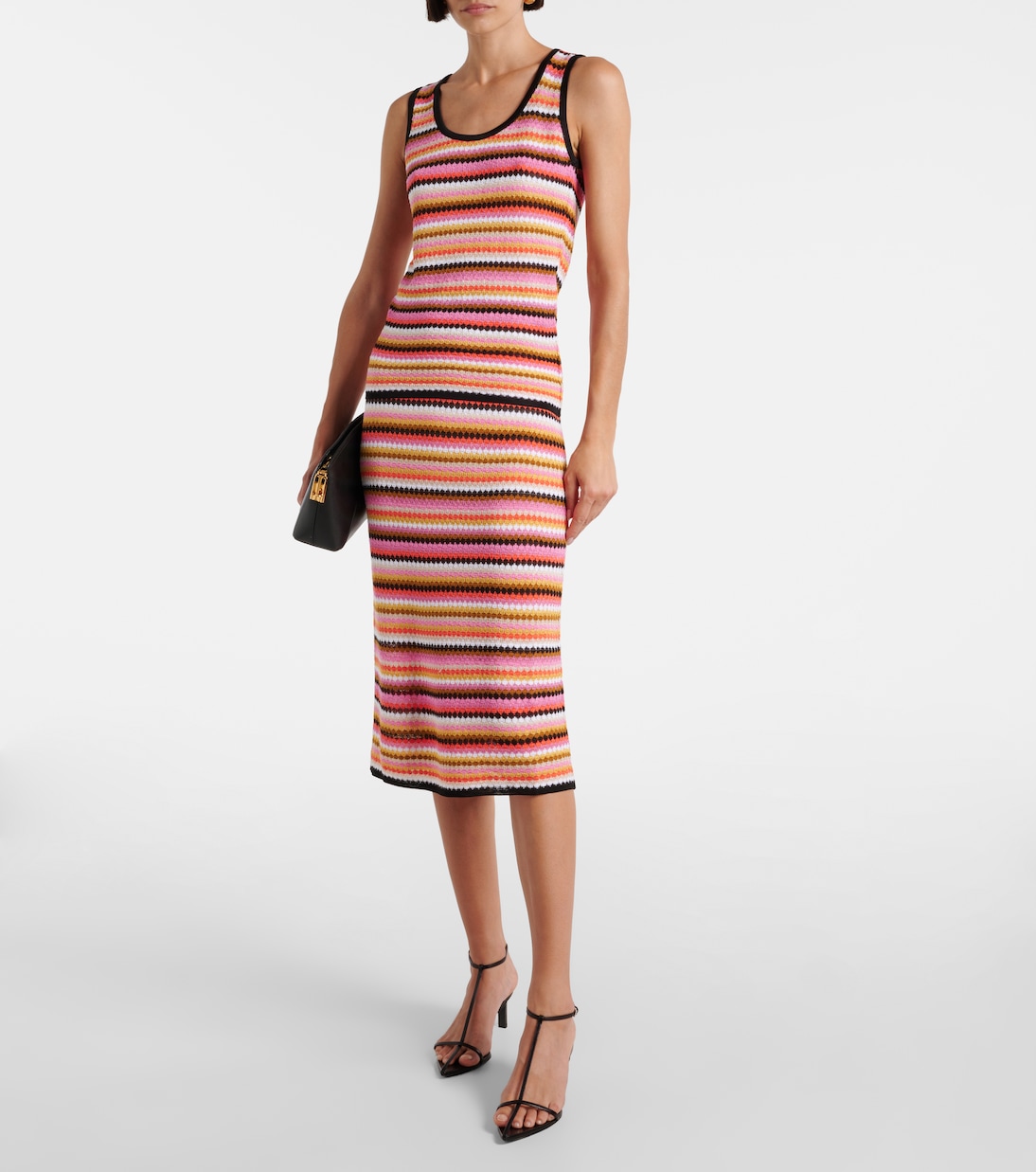 Falda midi de mezcla de algodón | Missoni