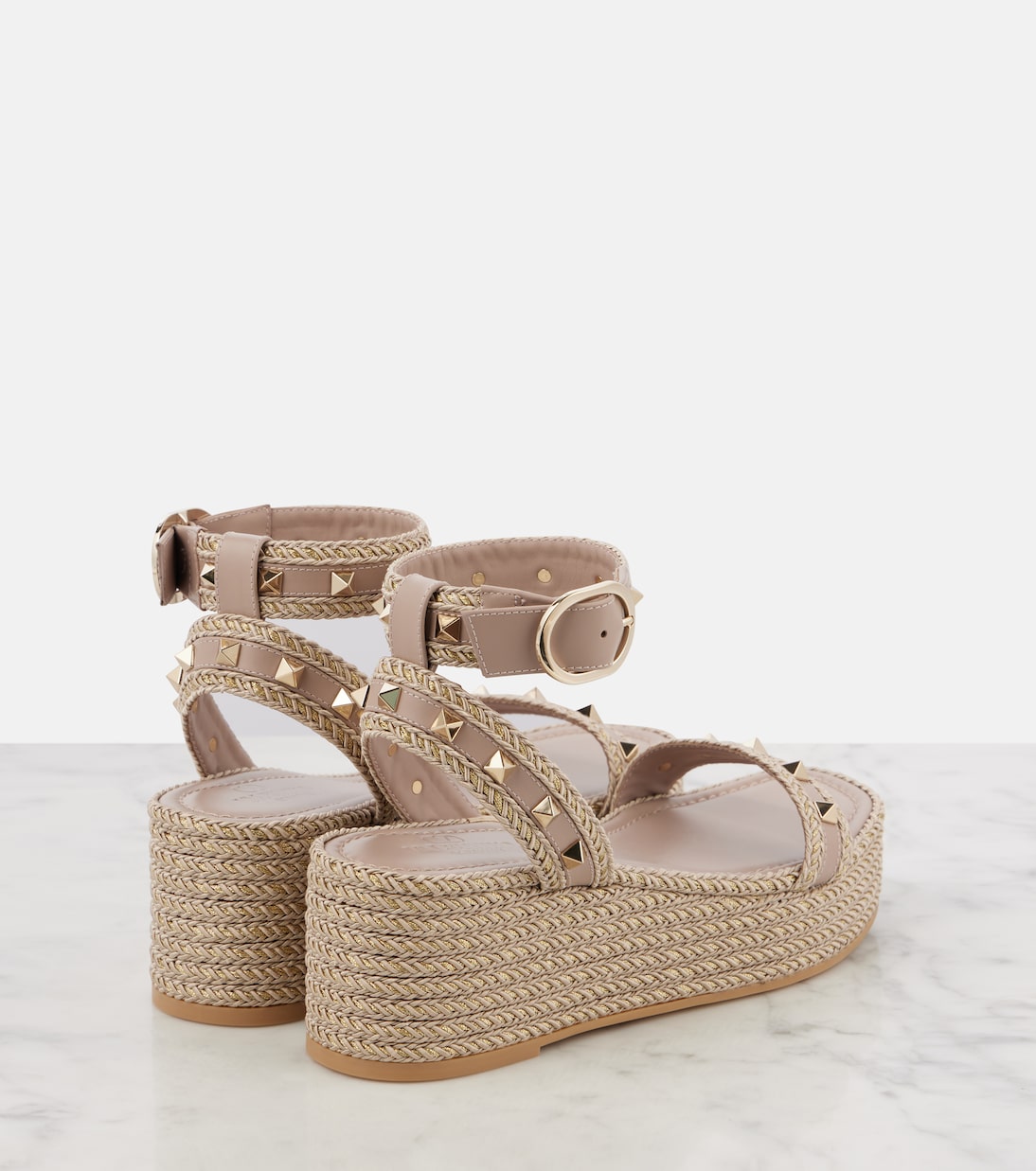 Sandalias Rockstud de piel | Valentino Garavani