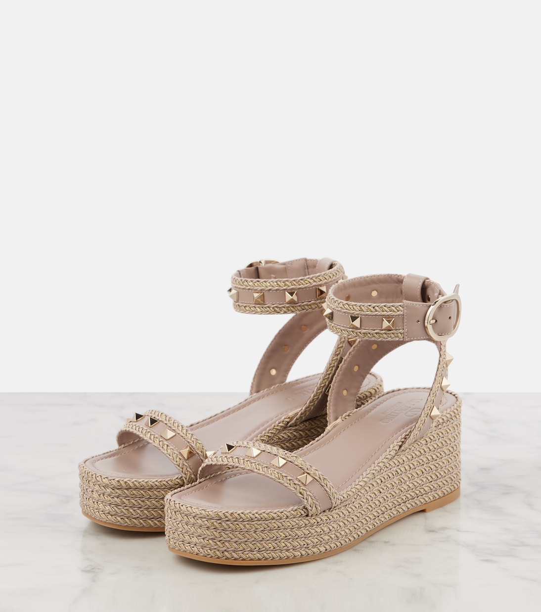 Sandalias Rockstud de piel | Valentino Garavani