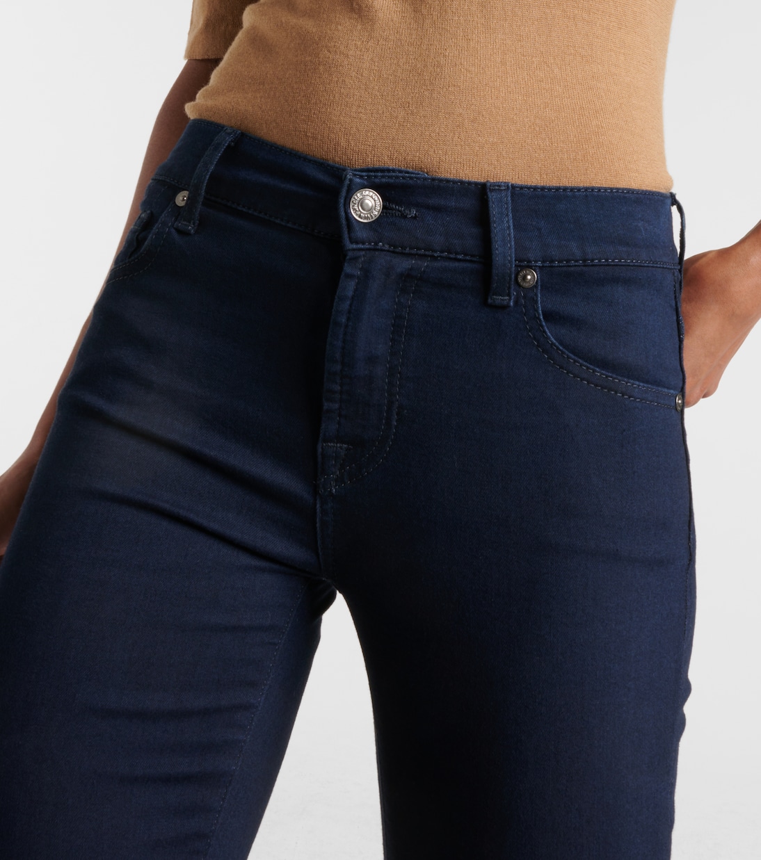 Mid-Rise Bootcut Jeans | 7 For All Mankind