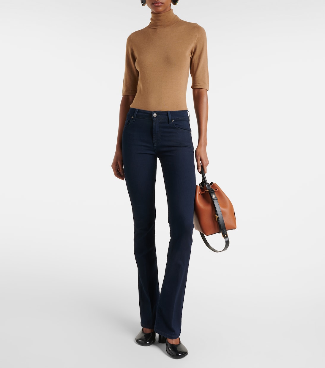 Mid-Rise Bootcut Jeans | 7 For All Mankind