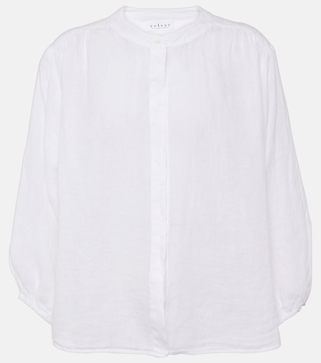 Bluse Avis aus Leinen | Velvet