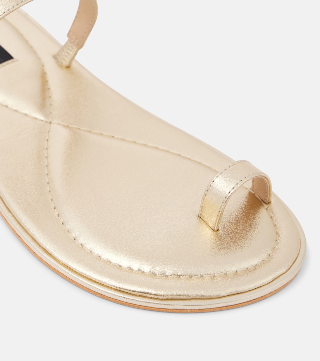 Mules Turi en cuir métallisé | A.Emery